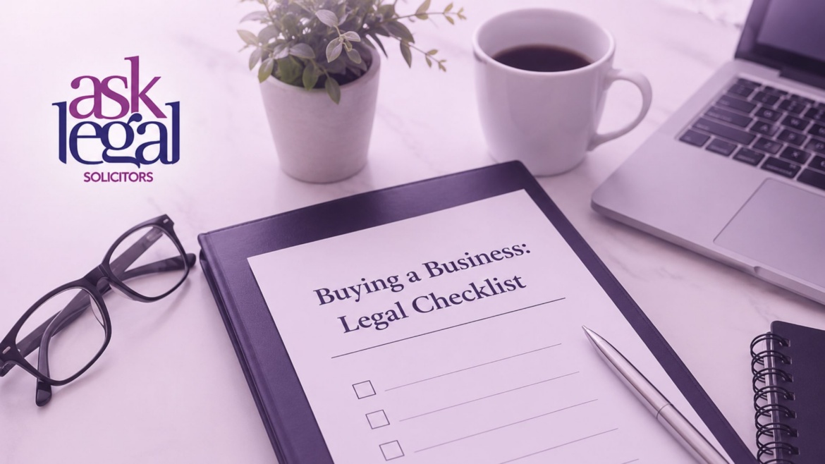 Buying a Business Legal Checklist