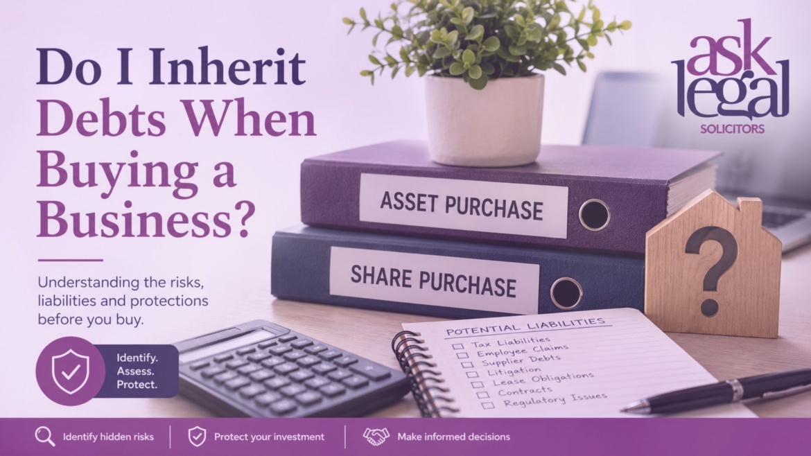 Do I Inherit Debts When Buying a Business?